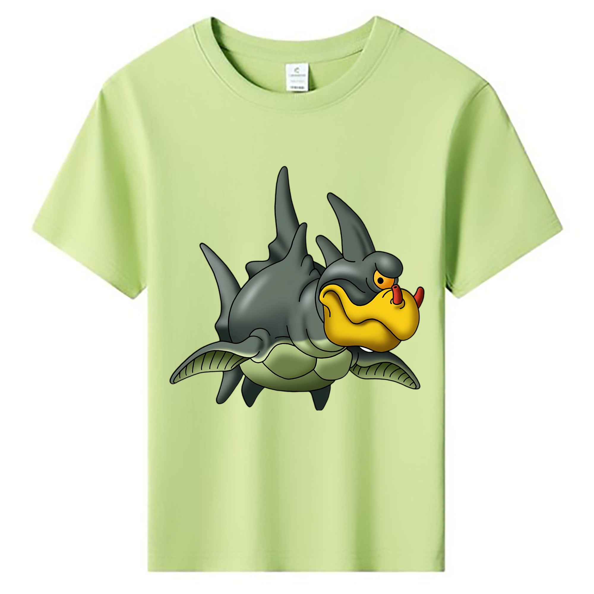 （画像用） ドラゴンクエスト Doragon Kuesuto Dragon Quest 綿100％キッズTシャツ（フロントプリント）